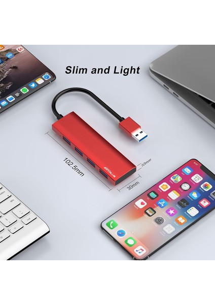 Taşınabilir USB Çoklayıcı, Masaüstü, Dizüstü Bilgisayar, Xbox, Flash Drive, HDD Için