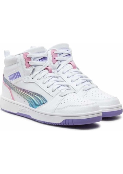 Rebound V6 Mid Bouncy Sky Kadın Sneaker Ayakkabı 398725-01 Çok Renkli
