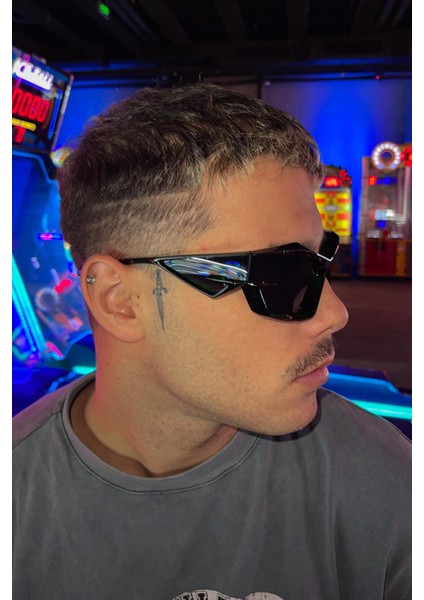 Ufix Erkek Rave Güneş Gözlüğü Siyah fırsatları