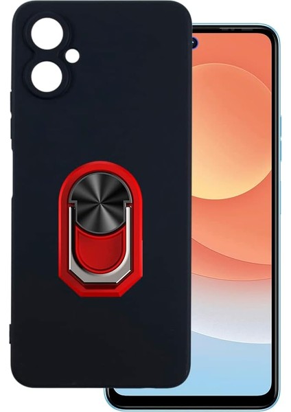 Omix X5 Kılıf Kamera Korumalı Yüzüklü Kickstand Mat Kapak