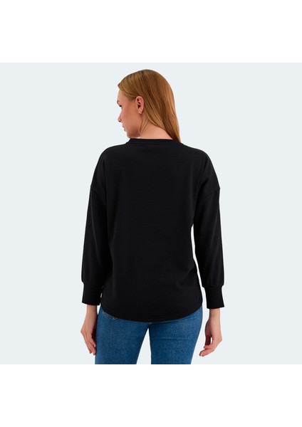 VITAL Kadın Oversize Sweatshirt Siyah fiyatları