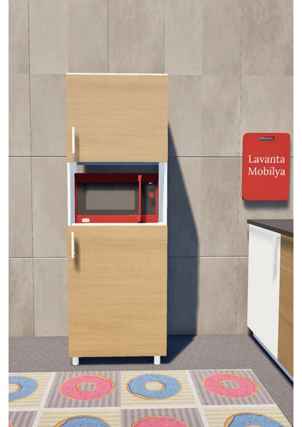 Idil Mdf Çok Amaçlı Mutfak Dolabı modelleri