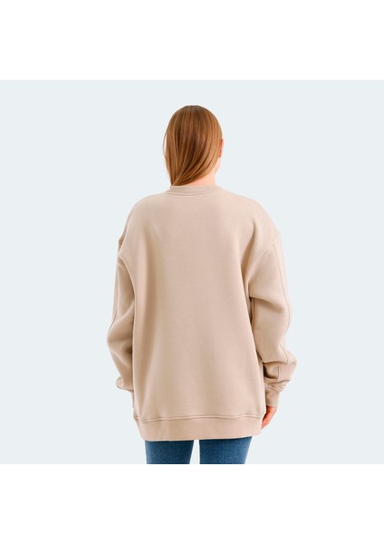VADIM Kadın Oversize Sweatshirt Bej fiyatları