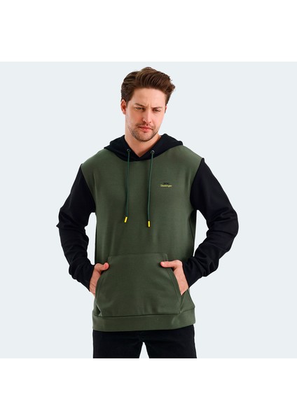 VIOLA Erkek Sweatshirt Haki / Siyah