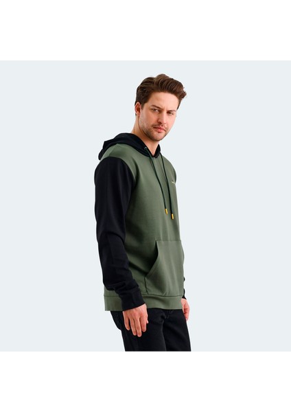 VIOLA Erkek Sweatshirt Haki / Siyah fırsatları