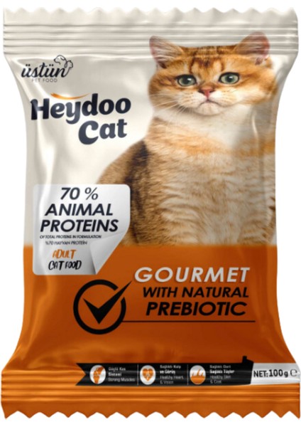 Gurme Yetişkin Kedi Maması 100 gr (12 Adet)