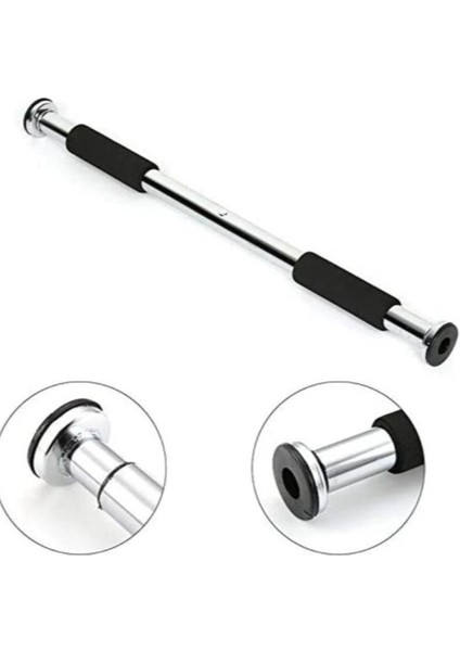 Tekno Trust 100-150 M Krom Kapı Barı Koridor Barfiksi Barfix Spor Aleti Demiri Barfiks Çubuğu
