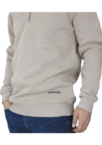 Erkek Yarım Fermuarlı Sweatshirt fırsatları