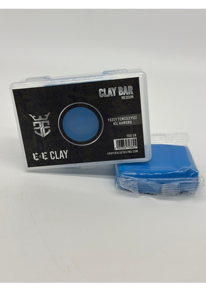 E&e Custom Car Clay Bar Yüzey Temizleme Kili 100 gr