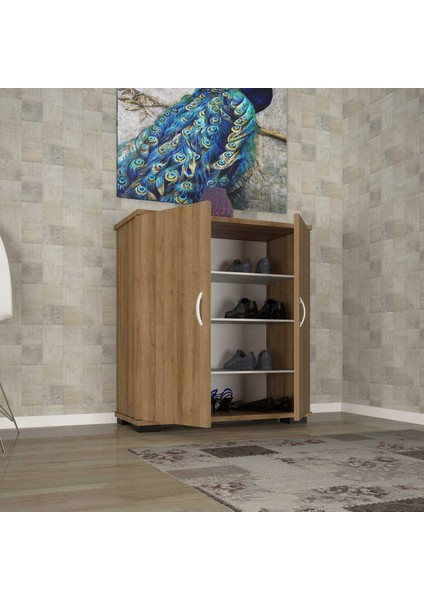 MODİLAYN BULUT 70 x 76 cm Ayakkabılık Dolabı Meşe