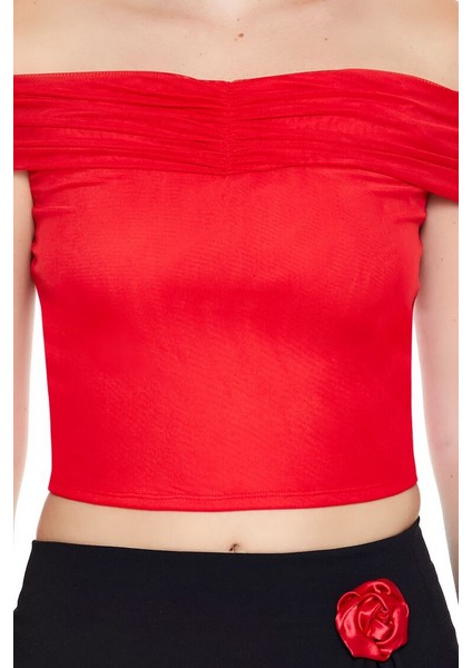 Madonna Yaka Crop Top modelleri