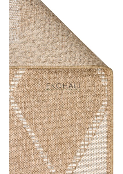 Salda Koleksiyonu Iç ve Dış Mekan Kullanımına Uygun Jüt Görünümlü Yumuşak Dokulu Sisal Kilim Sld 04 Natural White