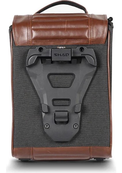 Cafe Racer Kahverengi Retro Yan Çanta Saddle Bag X0SR38