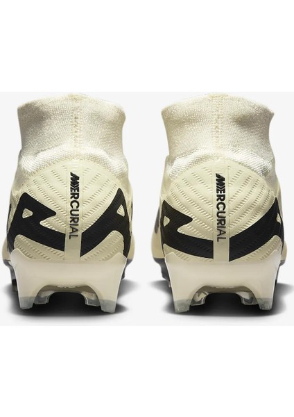 Zoom Superfly 9 Elite Fg Çoraplı Erkek Profesyonel Krampon Krem modelleri