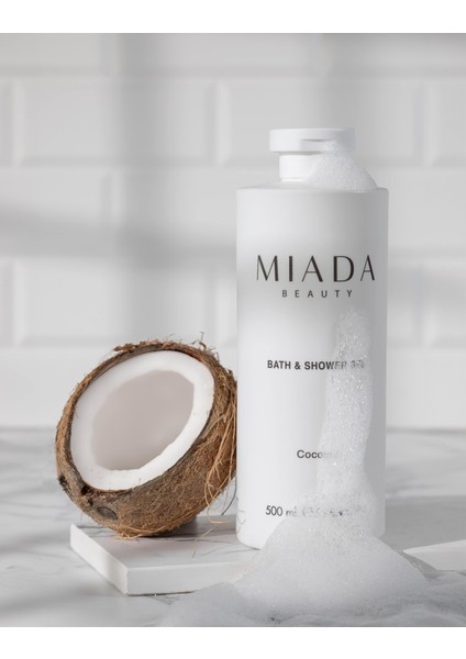 Coconut Duş Jeli ve Vücut Peelingi Seti