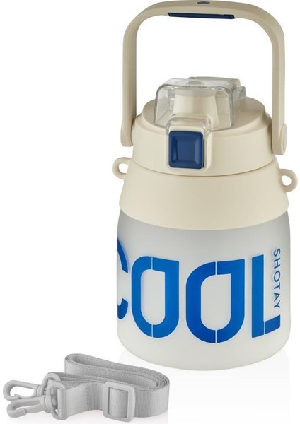 Su Matarası Tritan Beyaz 1000 ml