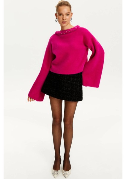 N24KD50082 Nocturne Taşlı Kazak fırsatları