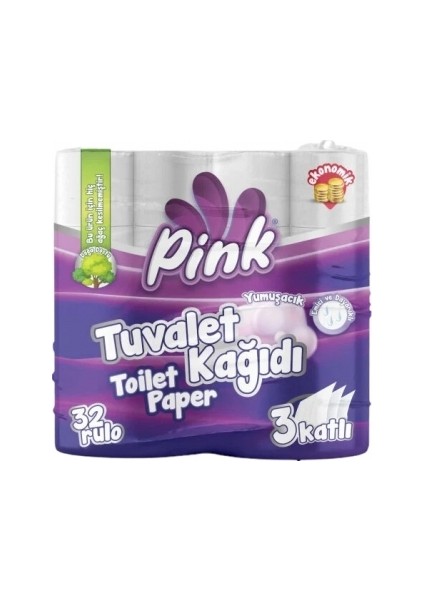 Tuvalet Kağıdı 3 Katlı 32 Rulo