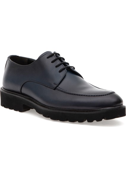 Erkek Lacivert %100 Deri Casual Ayakkabı 50298532-VR033 fırsatları