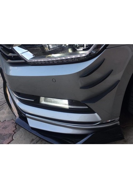 Crx Tampon ve Çamurluk Uyumlu 6lı Tuning Modifiye Aksesuar - Siyah