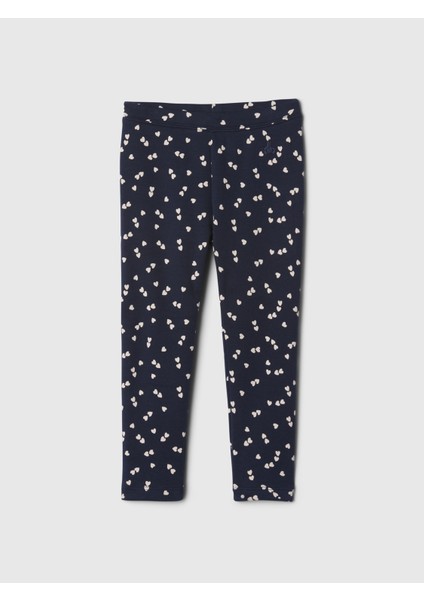 Kız Bebek Lacivert Cozy Sherpa Legging Tayt