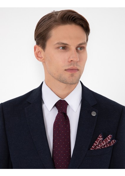 Erkek Lacivert Slim Fit Takım Elbise 50292940-VR033 fiyatları