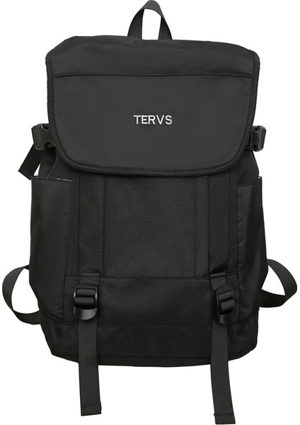 Flip Sırt Çantası Erkek Büyük Kapasiteli Kontrast Renkli Rahat Okul Çantası Üniversite Öğrencisi Serin Bilgisayar Sırt Çantası (Yurt Dışından)