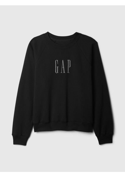 Kadın Siyah Gap Logo Vintage Soft Raglan Sweatshirt fiyatları