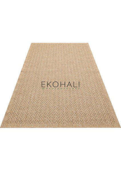 Salda Koleksiyonu Iç ve Dış Mekan Kullanımına Uygun Jüt Görünümlü Yumuşak Dokulu Sisal Kilim Sld 05 Natural