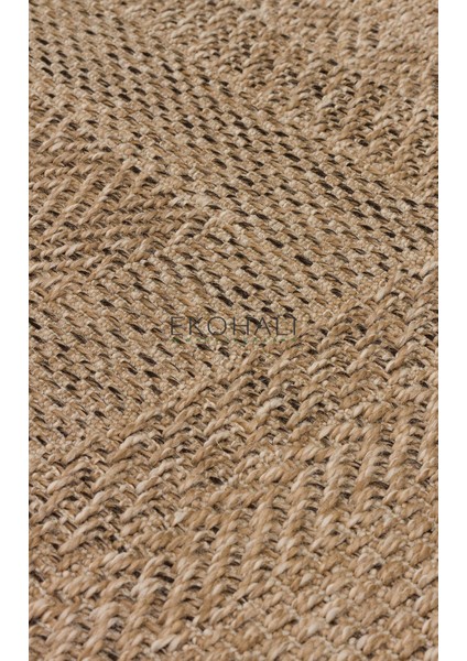 Salda Koleksiyonu Iç ve Dış Mekan Kullanımına Uygun Jüt Görünümlü Yumuşak Dokulu Sisal Kilim Sld 02 Natural