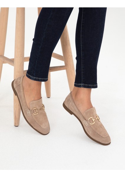 Kadın Vizon Loafer Ayakkabı 50296072-VR052