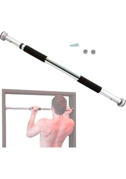 Tekno Trust PALMIYE80-130 cm Koridor Kapı Barfiksi Barfix Aleti Çubuğu Çekme Barı Demiri Bar