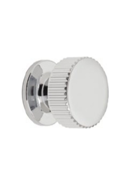 Krom Renkli 26 Mm Tek Delikli Kulp - Ssy1975 0026 Cr - Mobilya Kulpları