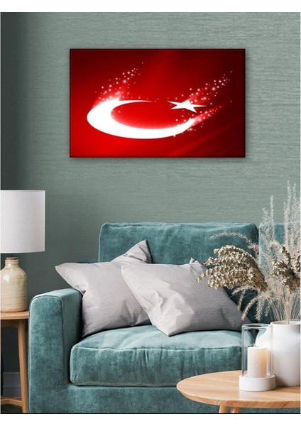 Kanvas Tablo Türk Bayrağı (En Güzel Bayrak)