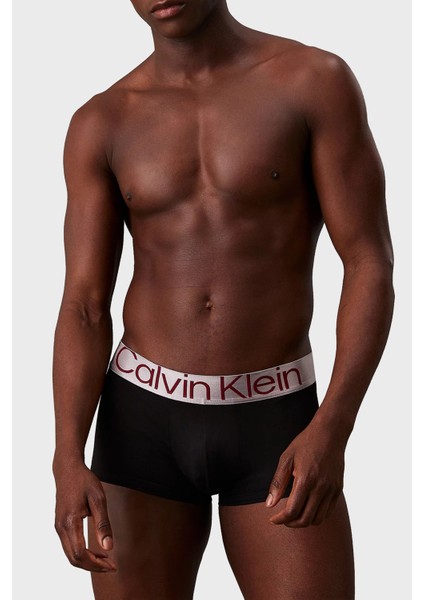 Logolu Eslastik Bel Bantlı Düşük Bel 3 Pack Boxer 000NB3074AQ09 Erkek Boxer 000NB3074A Q09