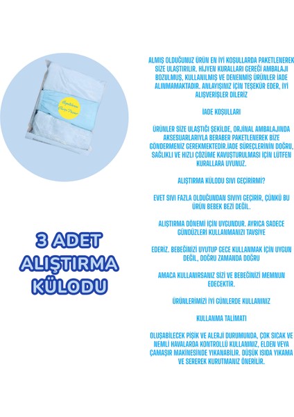 Algitsin 3 Lü Alıştırma Kilot 10 - 13 kg fırsatları