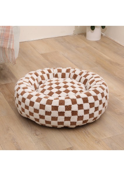 Köpek Evi Kedi Evi Evcil Hayvan Kafesi Yuvarlak Ev Kediler ve Köpekler Için Sıcak Tutmak Için Her Mevsim Evrensel (Yurt Dışından)