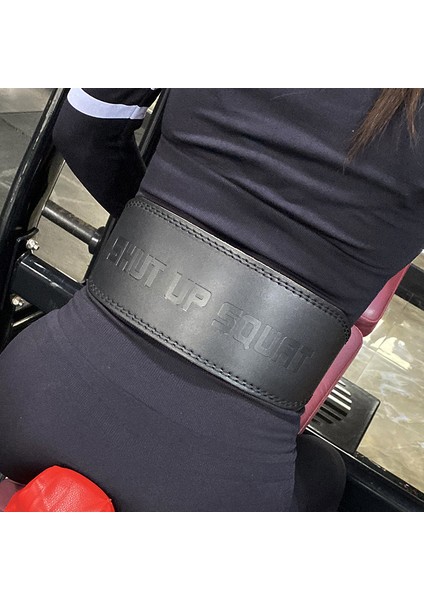 Spor Kemeri Dana Derisi Erkek ve Kadın Bel Koruma Spor Kemeri Koruyucu Donanım (Yurt Dışından)