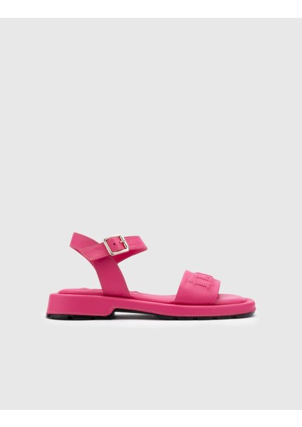 Greta Deri Kadın Pembe Sandalet