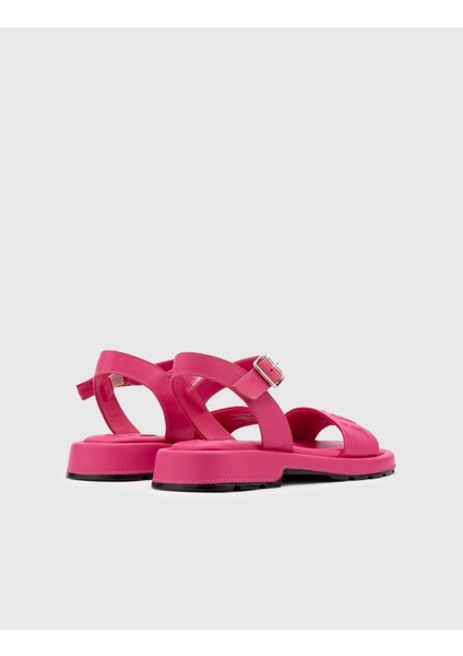 Greta Deri Kadın Pembe Sandalet