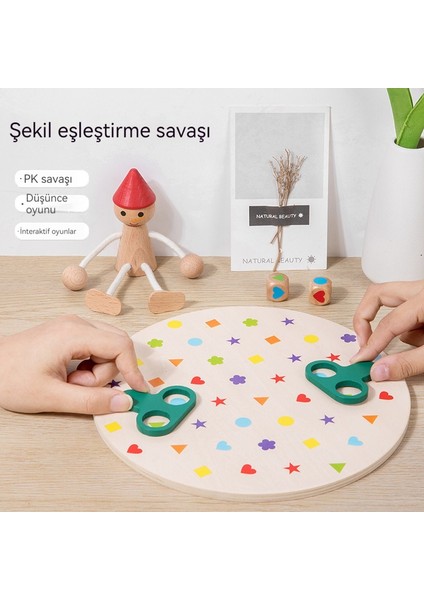 Yeni Beyin Geliştirme Şekli Eşleşen Ahşap Savaş Oyuncağı (Yurt Dışından) fiyatları