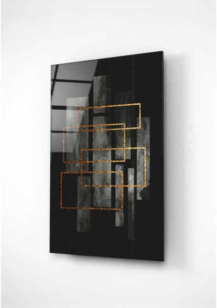 Teknoo- Digi-Art Gold & Black Cam Tablo 70X110