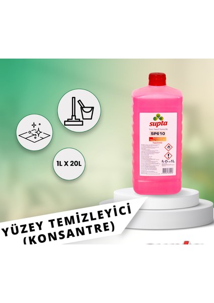 Konsantre Yüzey Temizleyici Aquatonic Kokulu 1 Lt