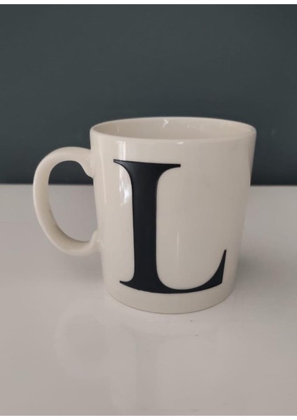 Decorıum Kum L Harfli Kupa