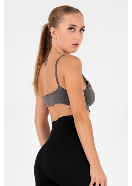 Büzgü Detay Ayarlanabilir Askılı Büstiyer fırsatları