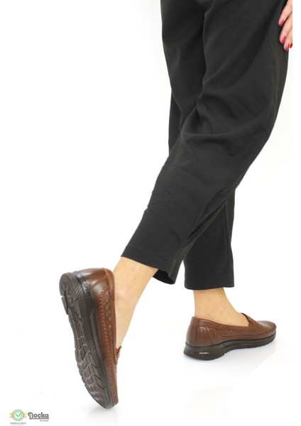 Kadın Tam Ortopedik Deri Günlük Anne Ayakkabısı F24/CM29413Y fırsatları