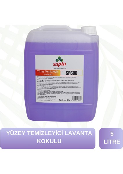 Yüzey Temizleyici Lavanta Kokulu 5 kg