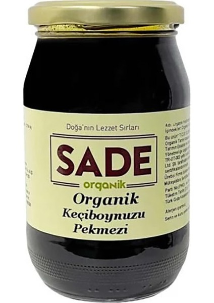 Organik x 2 Kavanoz Keçiboynuzu Pekmezi 460 gr