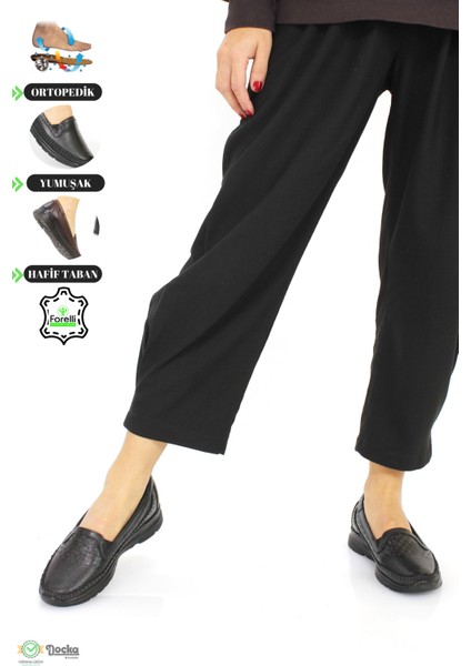 Kadın Tam Ortopedik Hakiki Deri Günlük Anne Ayakkabısı F24/CM29413Y