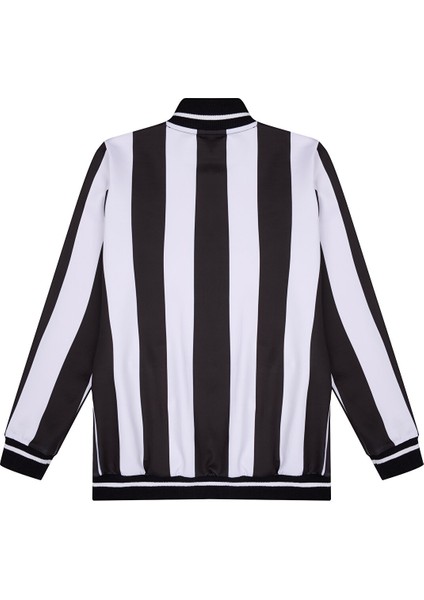 Beşiktaş Jr Çubuklu Fermuarlı Sweatshırt 6425247